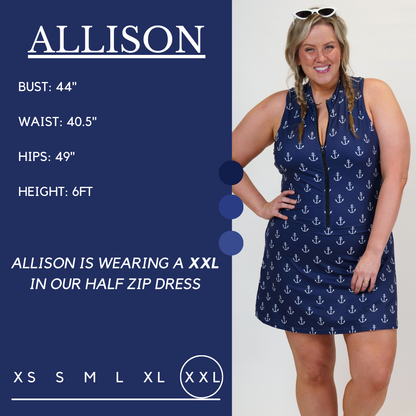 Half Zip Dress | Harborside