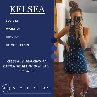 Half Zip Dress | Harborside