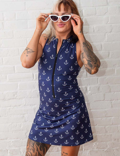 Half Zip Dress | Harborside
