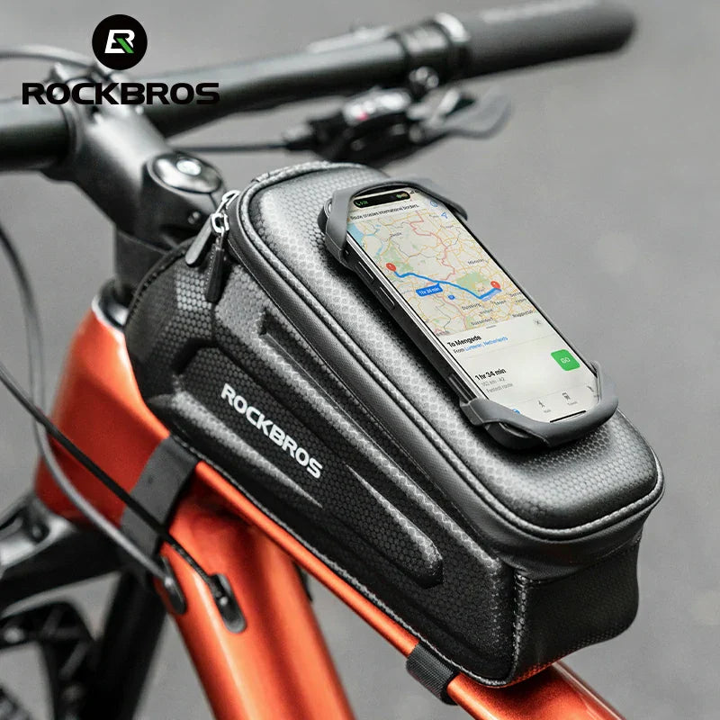 Top Tube Phone Holder Hardshell Bag