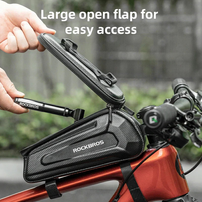Top Tube Phone Holder Hardshell Bag