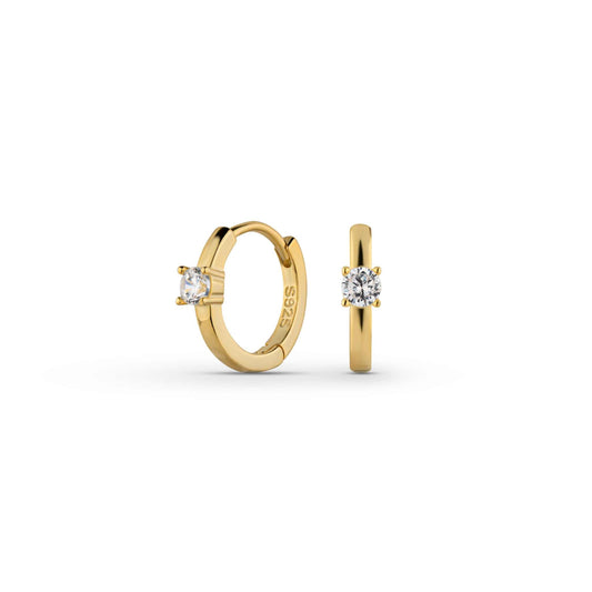 Harmony Huggie Earrings