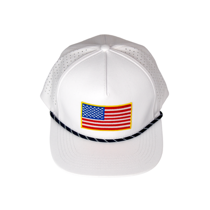 USA Flag Rope Hat