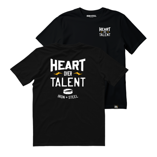 Heart Over Talent Hockey Tee