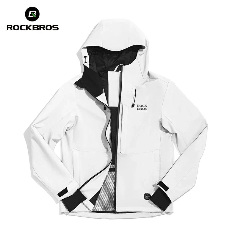 Winter Heated Winter Jacket Waterproof Windproof Rechargeable - Triathlete Store