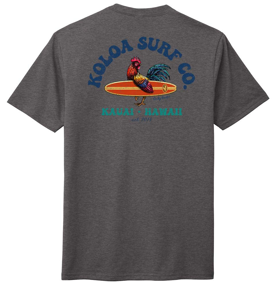 Koloa Cocky Surfer Comfort Tri-Blend T-Shirt