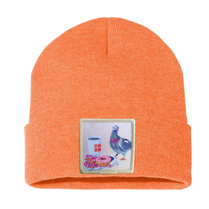 Pigeons Run on Donuts Beanie