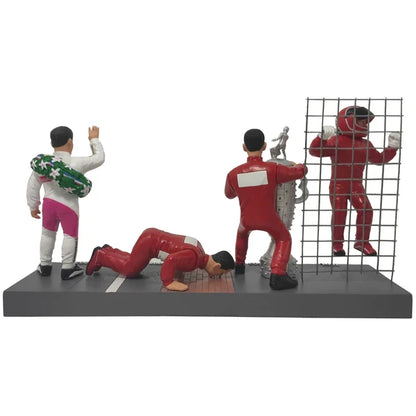 Helio Castroneves 4-Figure Set