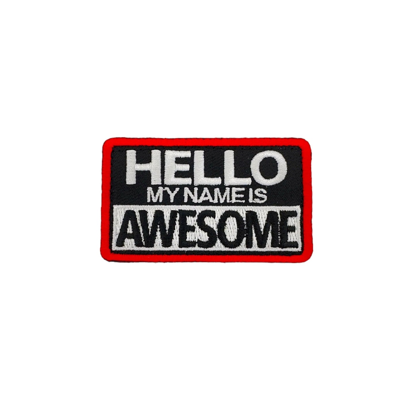 Hello My Name Is Awesome  Morale Patch