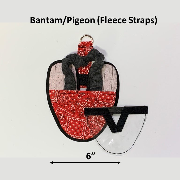 Hen Holster Bird Diaper/Harness (chicken diaper, duck diaper, pigeon diaper with Removable Vinyl Liner) - Triathlete Store