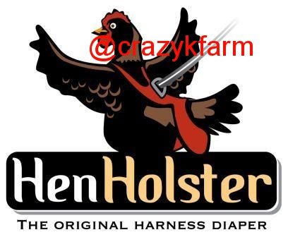 Hen Holster Bird Diaper/Harness with Permanent (Sewn-in) Liner