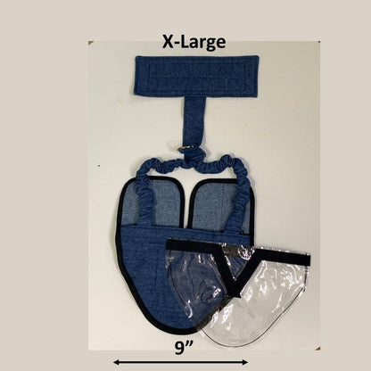 Hen Holster Bird Diaper/Harness (Hand-Made in USA) with Removable Vinyl Liner