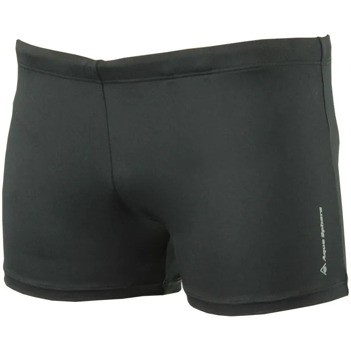 Aquasphere Hermes Mens Swimshorts - Black / Black (Size 28)