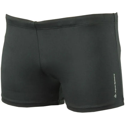 Aquasphere Hermes Mens Swimshorts - Black / Black (Size 28)