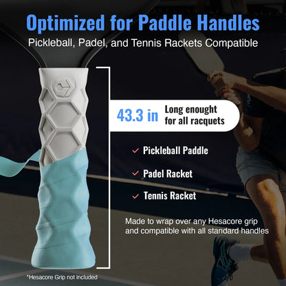 Hesacore Hesatac Pickleball Paddle Overgrip – Turquoise