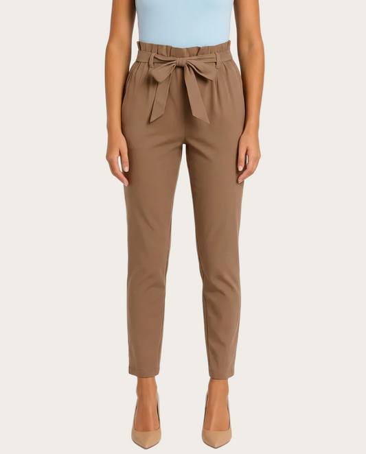 Caramel Tie Pants