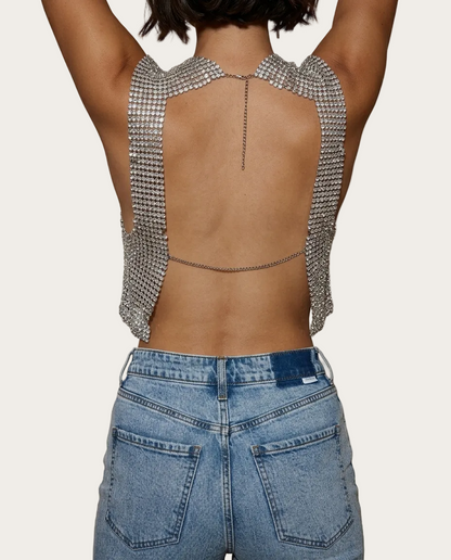 Bijou Rhinestone Tank