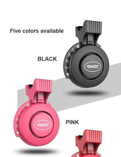 High Bicycle Electric Bell Invisible Waterproof Bike Horn For Scooter USB Charging Riding Equipment Accessory Electric Bike Horn  Cycling Bicycle Scooter Horn With Rechargeable Battery