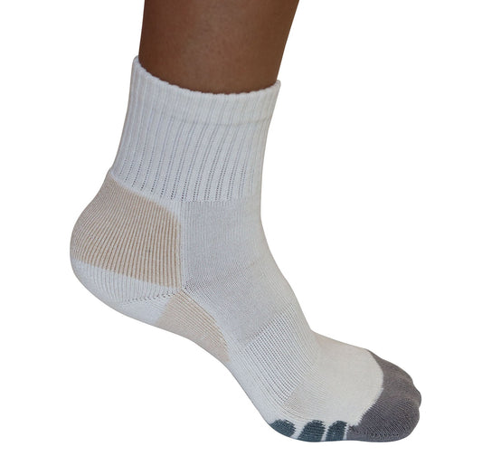 Clearance High Performance 2/4 Crew Bamboo Viscose Socks in Small