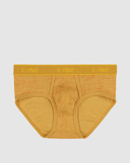 Hand Me Down Mid Rise Brief Mustard Yellow