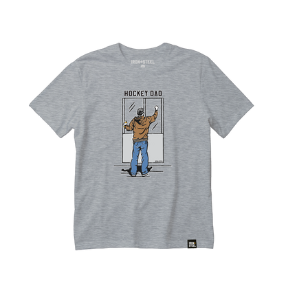Hockey Dad By The Glass T-Shirt
