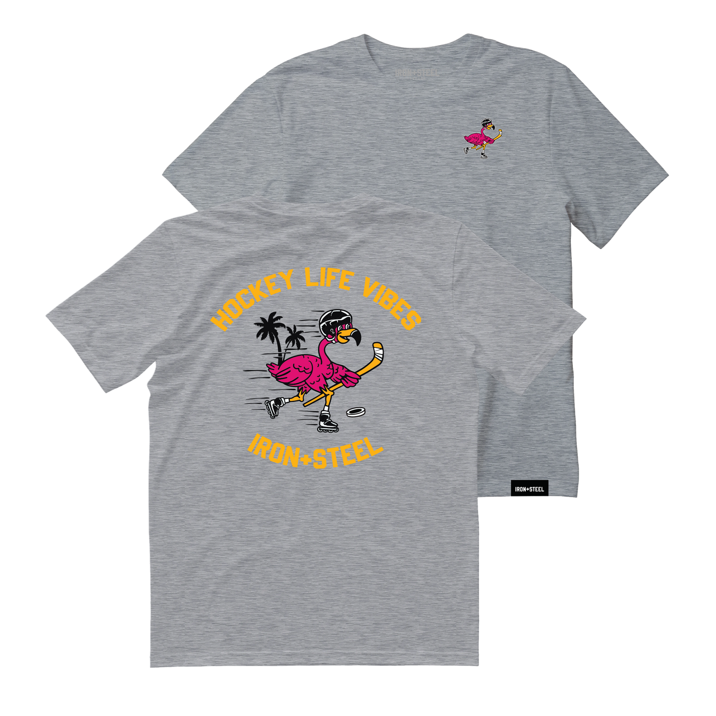 Inline Hockey Vibes Flamingo T-Shirt