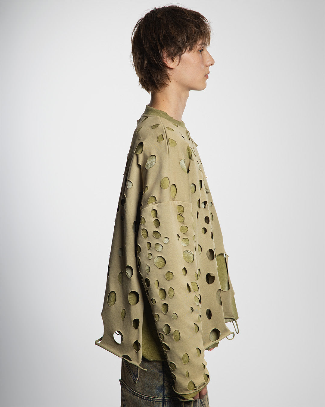 "VEIL OF DESIRE" LONG SLEEVE (GREEN)