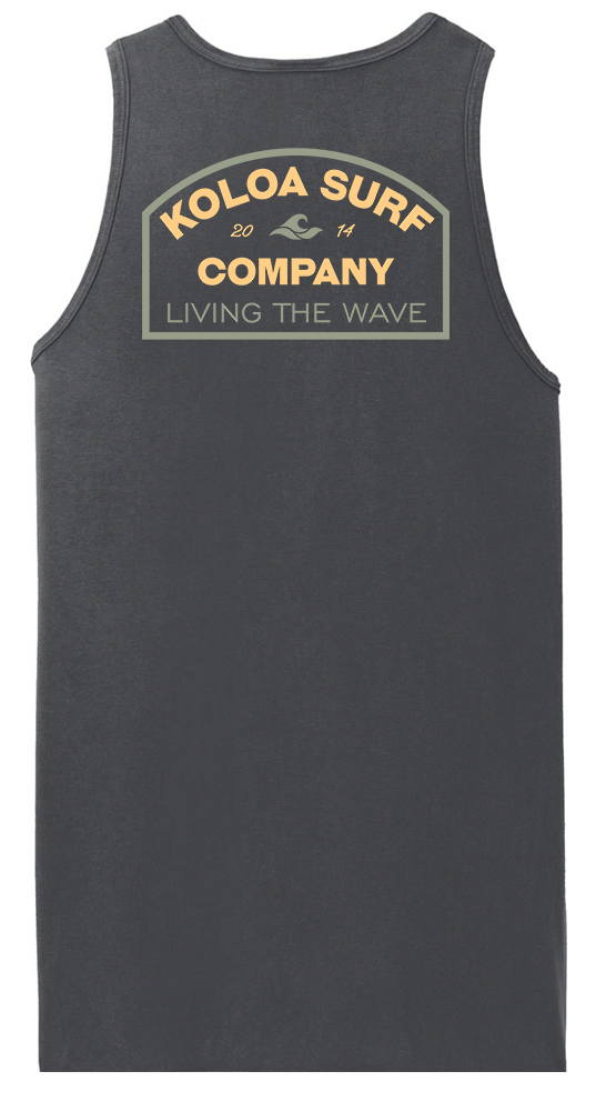 Koloa Honopu Arch Pigment-Dyed Tank Top