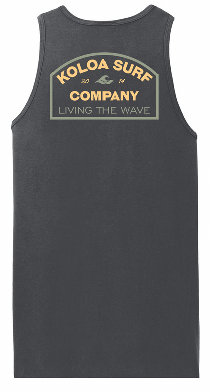 Koloa Honopu Arch Pigment-Dyed Tank Top