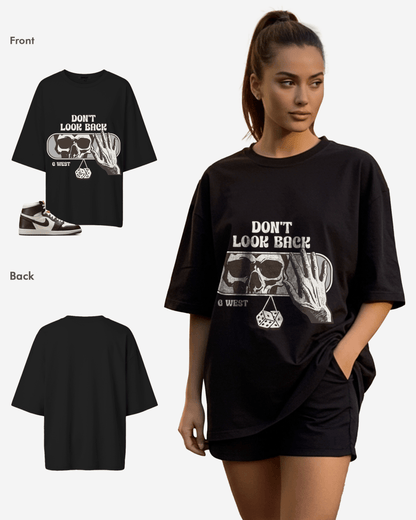 G West Horrible Society Oversized Women's T-Shirt