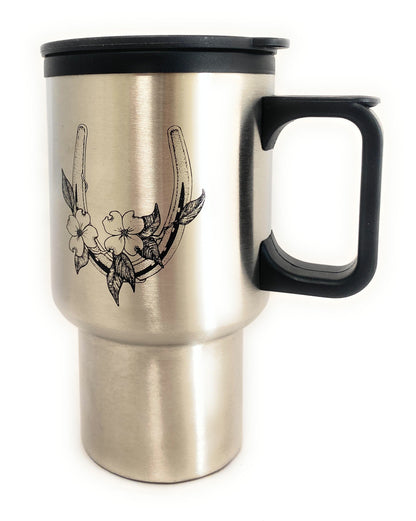 AJ Tack Stainless Steel Travel Mug - 14 oz.