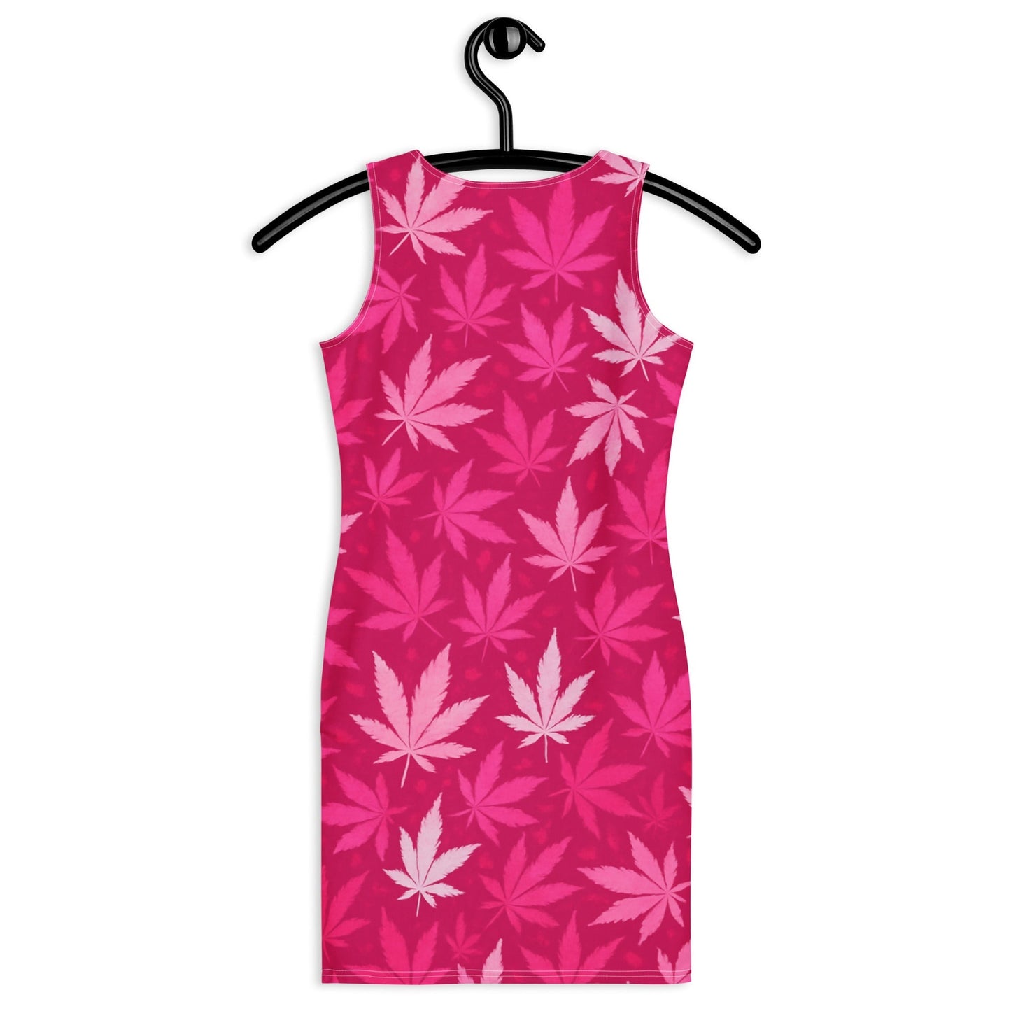 HOT Pink Camo 420 Bodycon dress