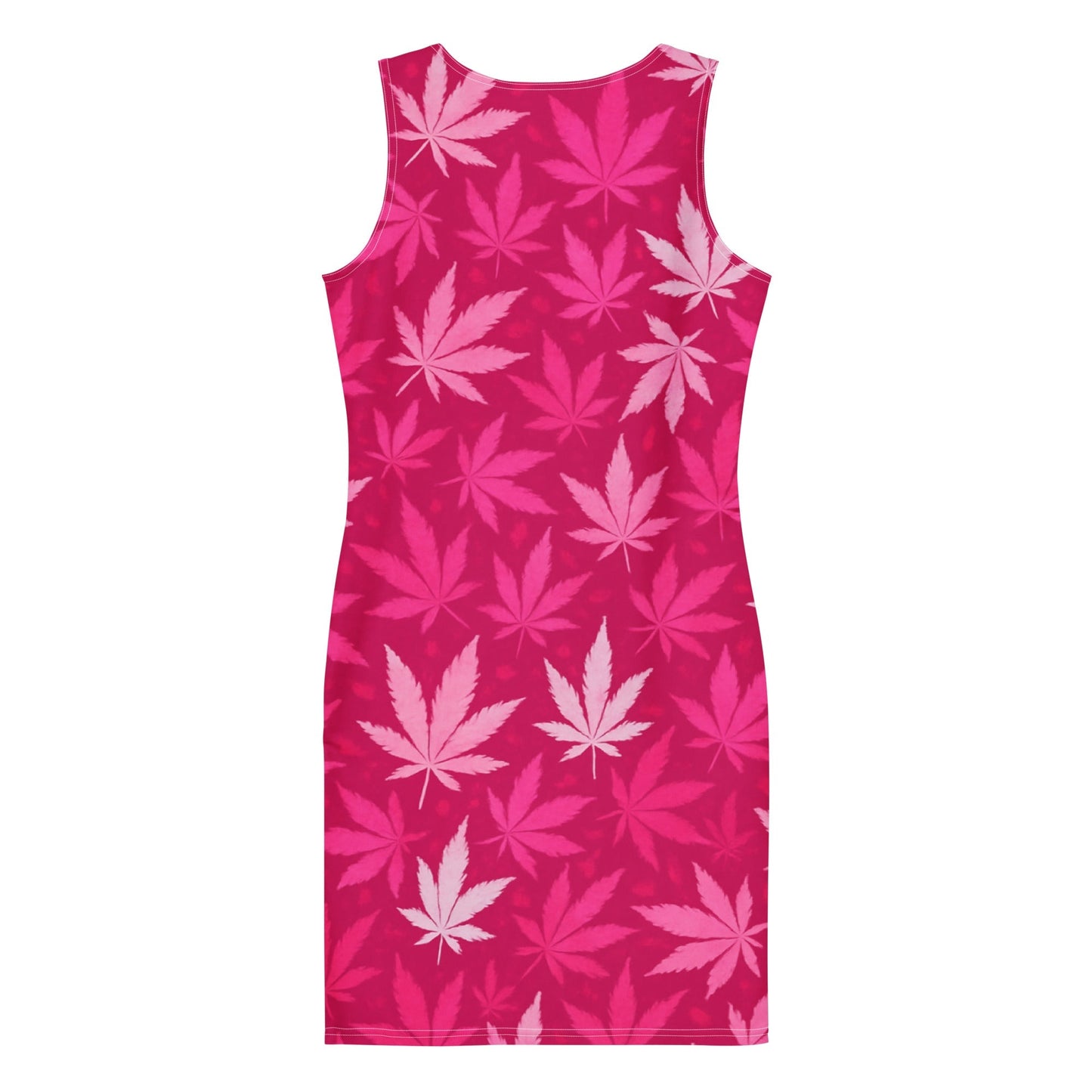 HOT Pink Camo 420 Bodycon dress
