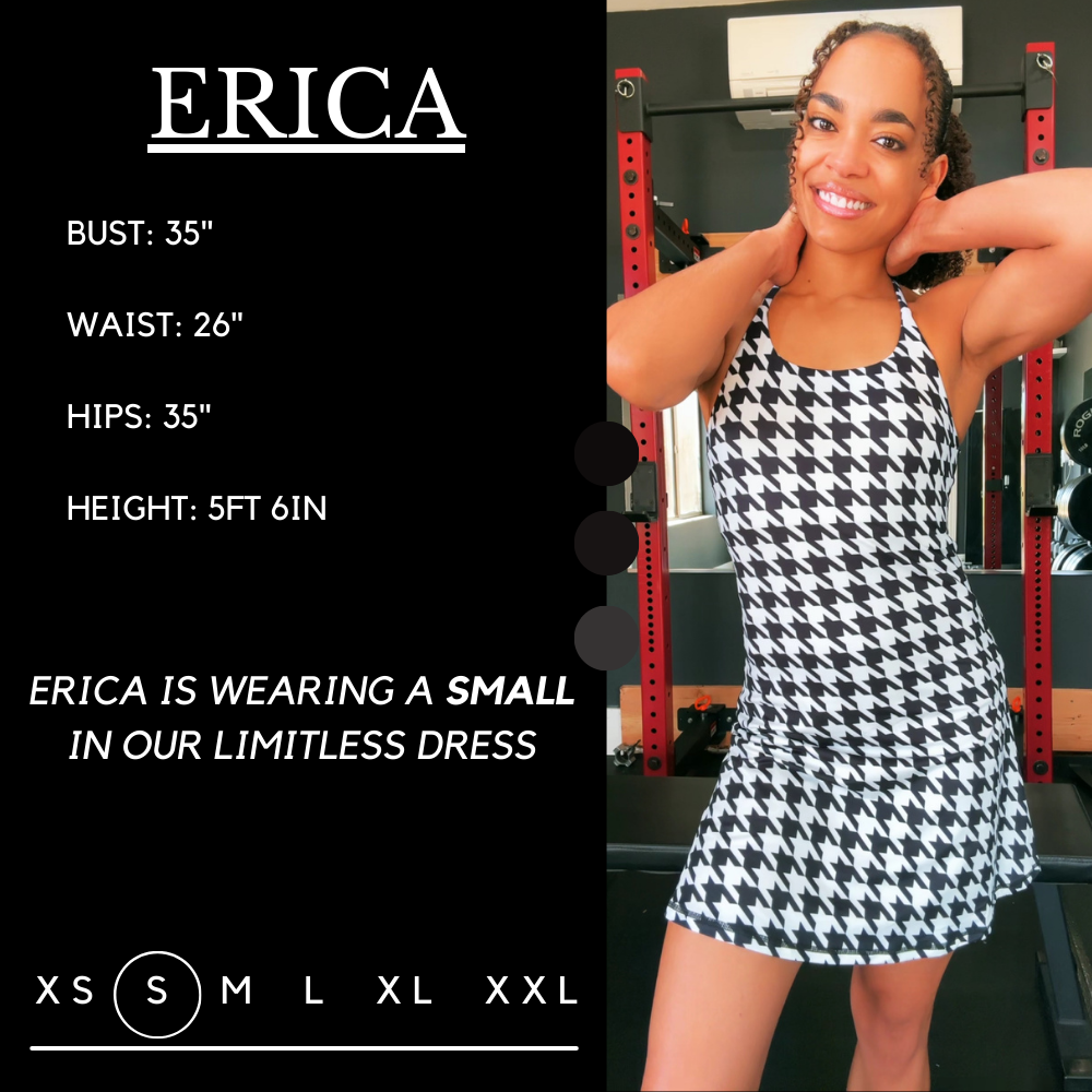 Limitless Dress | Checkmate Houndstooth