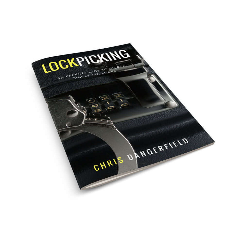 How to Pick Locks, Illustrated, Beginners Guide, 60 page paperback for Dummies