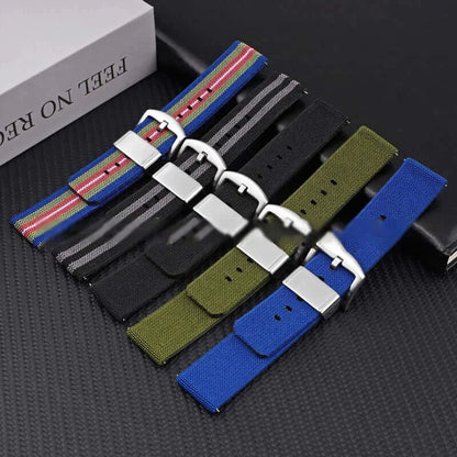 Huawei Watch & Watch GT Nylon Band with Wide Metal Keeper