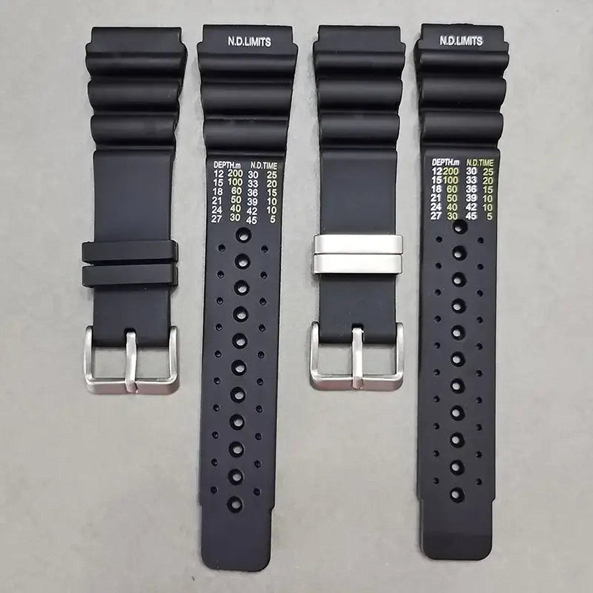 Huawei Watch & Watch GT Dive-Style Silicone Band, 3 Keeper Options