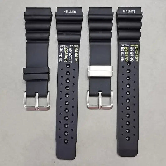 Huawei Watch & Watch GT Dive-Style Silicone Band, 3 Keeper Options