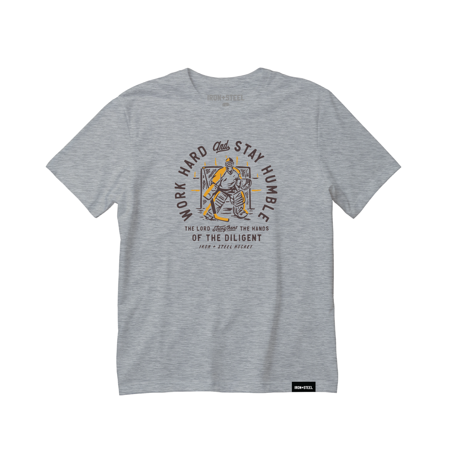 Stay Humble Hockey Goalie Tee - Triathlete Store