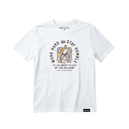 Stay Humble Hockey Goalie Tee - Triathlete Store
