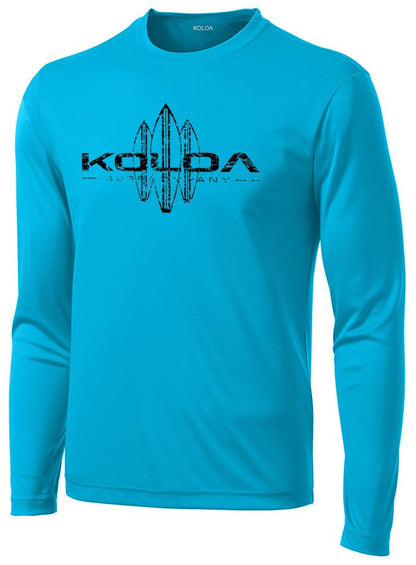 Koloa Vintage Surfboards Moisture Wicking Long Sleeve Tee