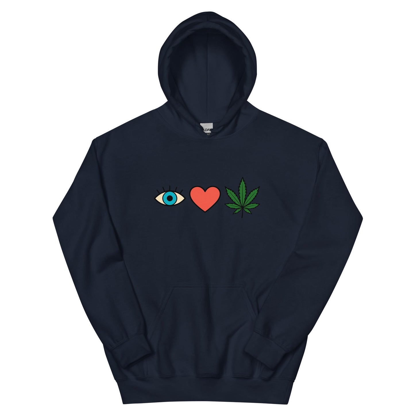 I ❤️ Weed! Unisex Hoodie