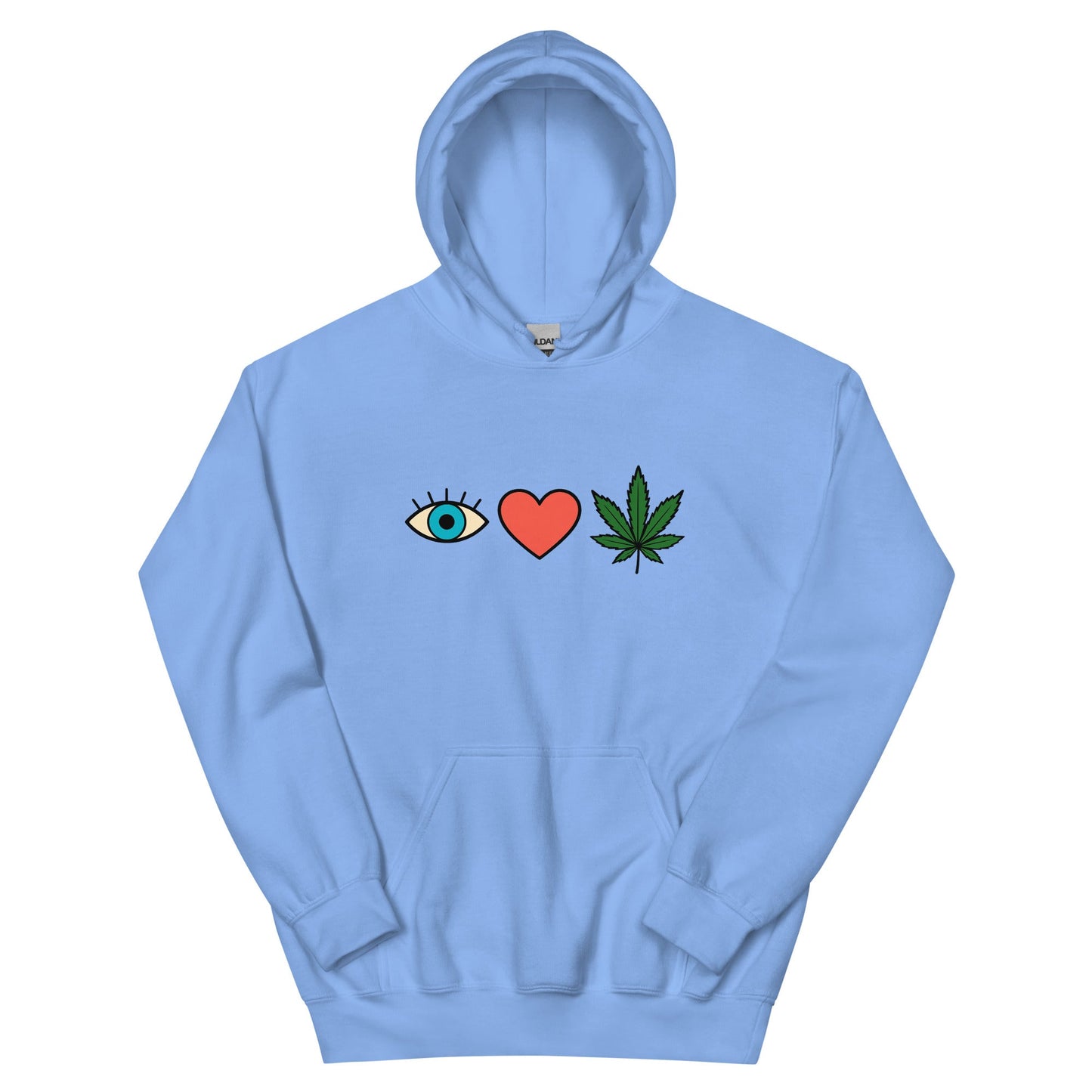 I ❤️ Weed! Unisex Hoodie