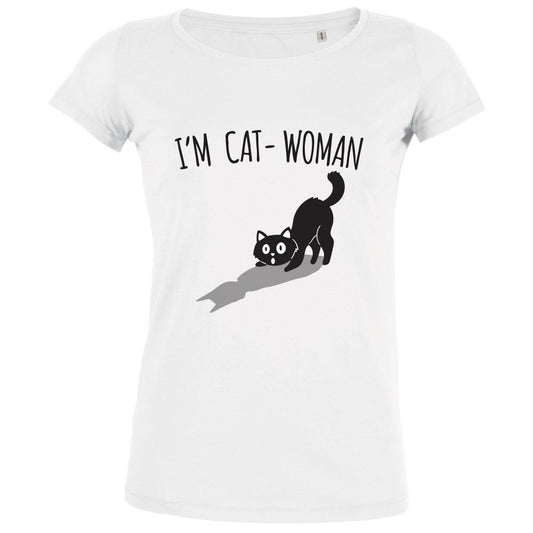 I'm A Cat Woman Women's Organic Tee