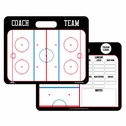 Custom Ice Hockey Magnetic Coaching Board 22x17.5" (56x45cm)