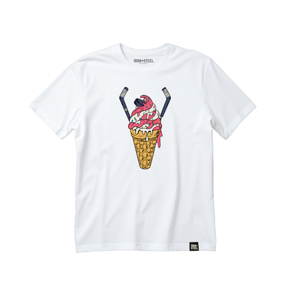 Ice Cream Hockey Tee