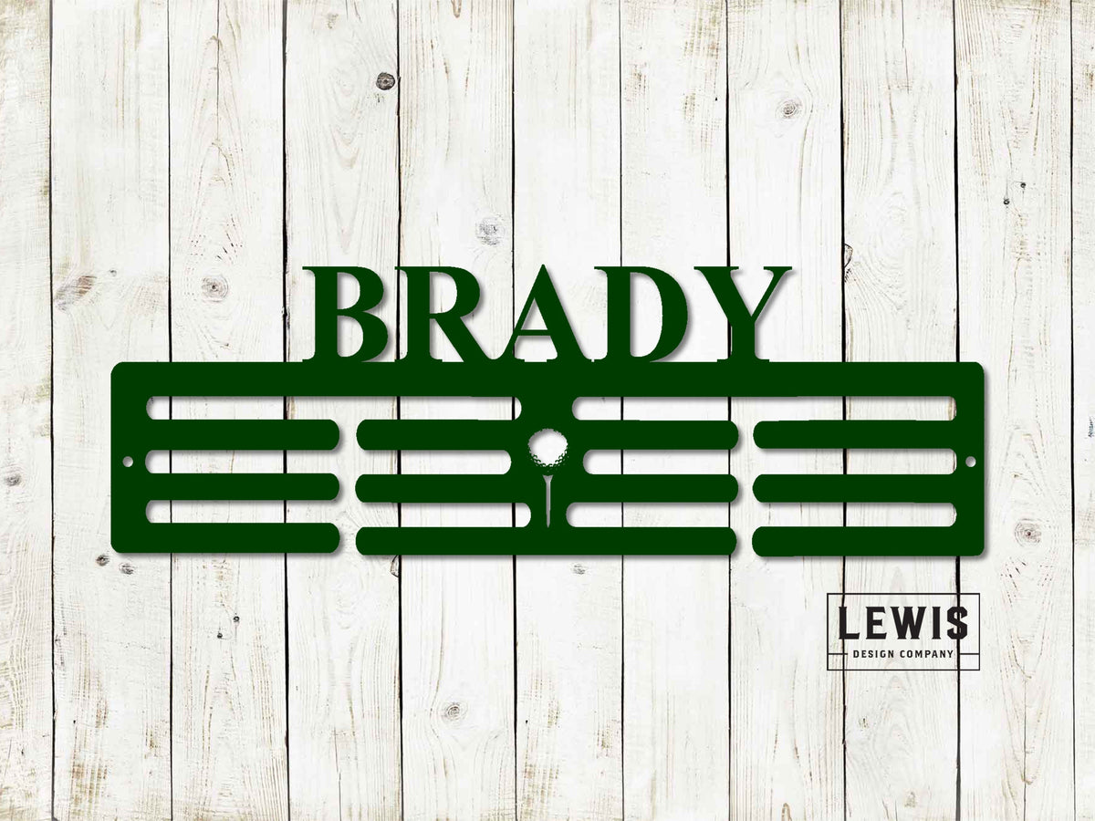 Custom Golf Medal Hanger | Personalized Award Display