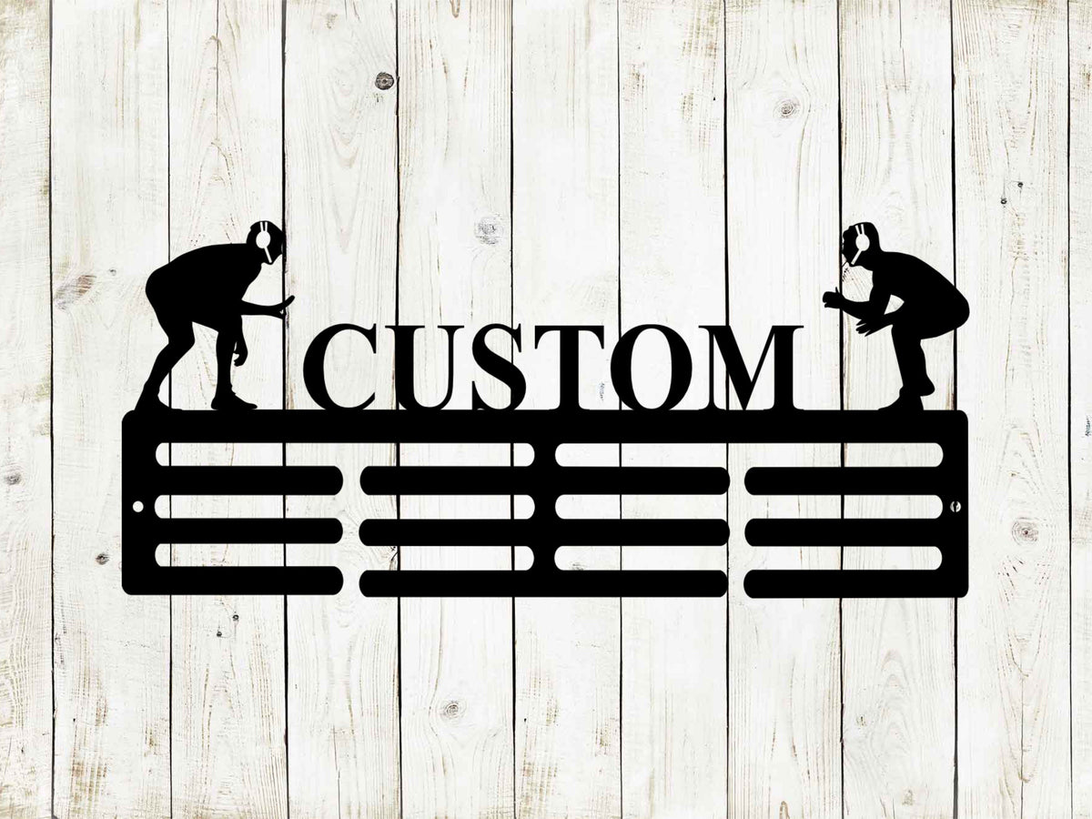 Custom Wrestling Medal Hanger | Personalized Award Display