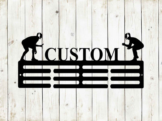Custom Wrestling Medal Hanger | Personalized Award Display