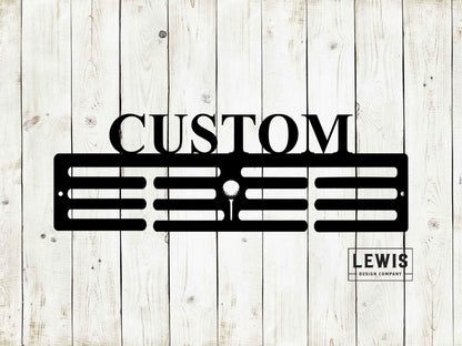 Custom Golf Medal Hanger | Personalized Award Display